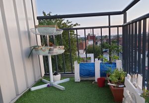 Read more about the article In two steps only, Transform your old Fan to a Garden table